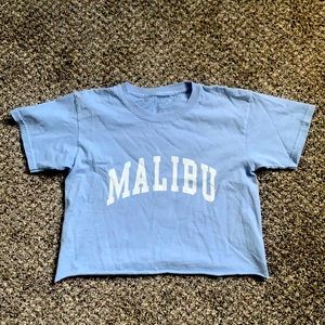 John Galt / Brandy Melville Malibu cropped tee
